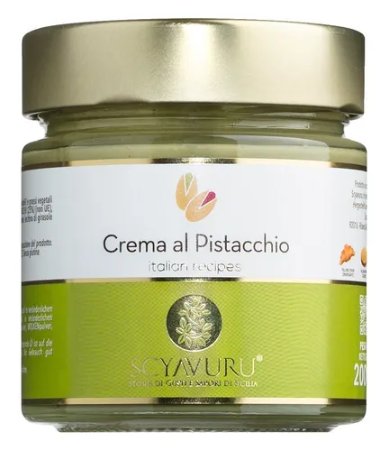 Scyavuru Crema al Pistacchio süße Pistaziencreme aus Italien 200g