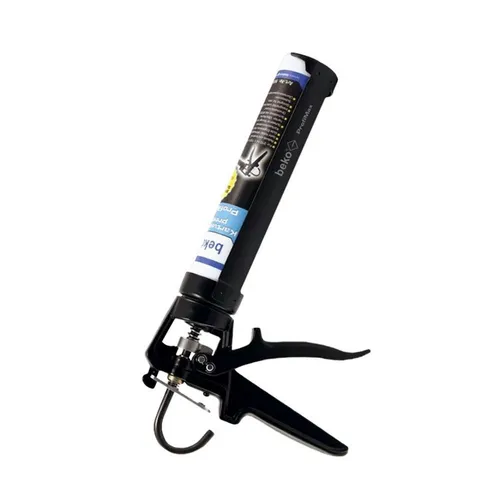 beko Kartuschenpresse Profi Max inkl. Leerkartusche - Dichtmaterialien, ideal für präzises Arbeiten mit Dichtstoffen dank ergonomischem Design und einfacher Handhabung.