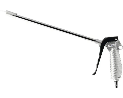 Aerotec HF PRO lang Ausblaspistole - Hochwertige Druckluft-Ausblaspistole mit 15 bar Druck, ideal für präzise Reinigungsarbeiten und vielseitigen Einsatz im Handwerk.