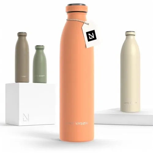 LARS NYSØM Isolierflasche Ren in orange von LARS NYSØM