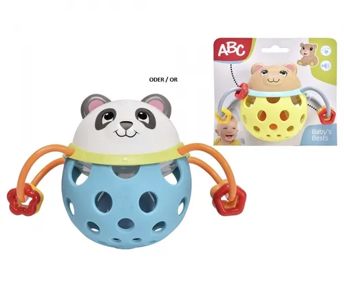 Simba 104010143 - ABC Rasselball Bären, 2-sortiert - Neu