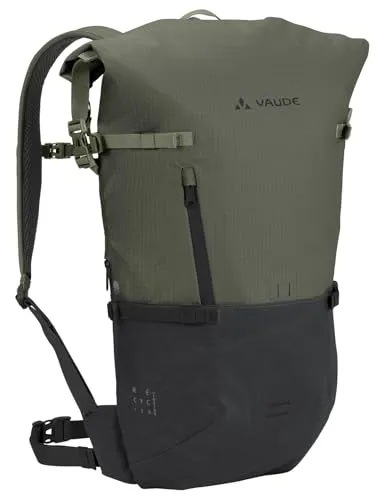 Vaude CityGo 23 ll Rucksack khaki 45513-161 - 21 bis 30 Liter Volumen, umweltfreundlich aus recyceltem Polyamid, ideal für Alltag und Freizeit