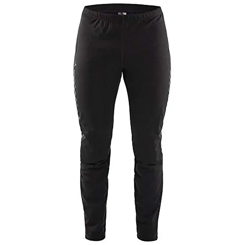 Craft Herren Storm Balance Nordic Ski Strumpfhose, windschützend & reflektierend, Schwarz, XX-Large - Herren Skihosen mit winddichter Frontplatte und reflektierenden Details für optimale Sichtbarkeit. Bequeme Passform mit Kordelzug und Bewegungsfreiheit für anspruchsvolle Bedingungen.