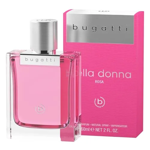 Bugatti Bella Donna Damen Parfum 60 ml - Damenparfum mit 60 ml, verführerischer Duft für selbstbewusste Frauen, ideal für jeden Anlass.