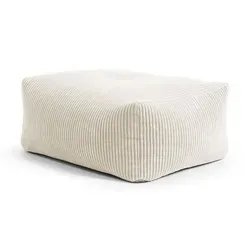 Sitting Point Sitzsack Roll Shara Cord Beige in beige von Sitting Point