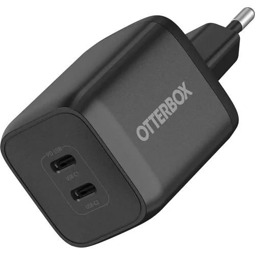 Otterbox USB-Ladegerät 78-81342, 65W, 2x USB-C - OtterBox Apple Zubehör mit 65W Leistung, ermöglicht schnelles Laden von 2 Geräten gleichzeitig dank kompakter GaN-Technologie.