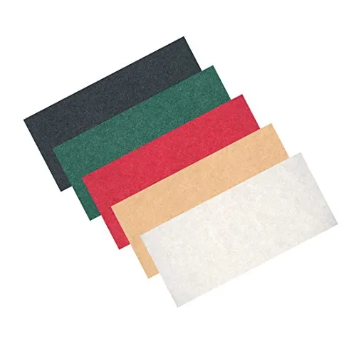 RETOL Handpads, 250 x 115 mm, beige, f. Handschleifer, Polyester (10 Stk.)
