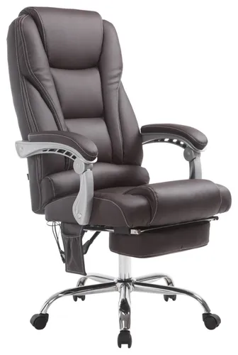 CLP Chefsessel Braun mit Massagefunktion
