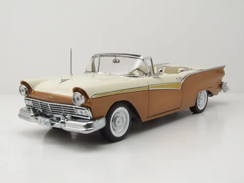 Produktbild Ford Fairlane 500 Skyliner 1957 Modellauto 1:18