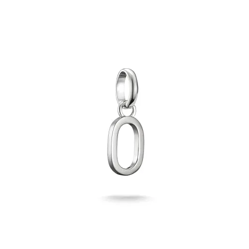 THOMAS SABO Kette mit Anhänger Buchstabe O Charm-Anhänger in silber von THOMAS SABO