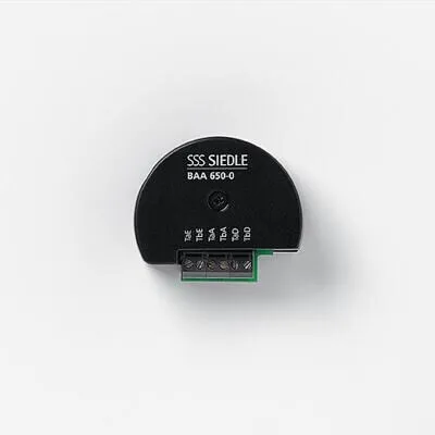 Siedle BAA 650-0 - Audio-Auskopplung für 55er Dose, ideal für den Anschluss von Audio-Komponenten an In-Home-Bus