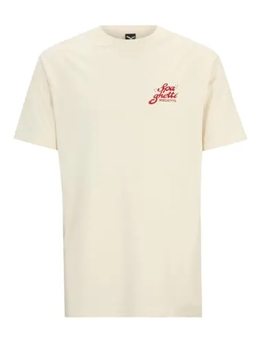 IRIEDAILY Herren T-Shirt SPA GHETTI aus Bio-Baumwolle - Stylisches Regular Fit T-Shirt aus 100% Bio-Baumwolle mit einzigartigem Artwork von Huffo. Ideal für jeden Tag und nachhaltig produziert in Portugal.