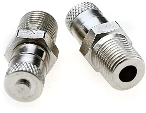 0,3 cm BSP, BSPT, Schrader Tankventil, 25 mm Rad-Luftkompressor, 500 PSI 35 bar 1/8'' 2 x