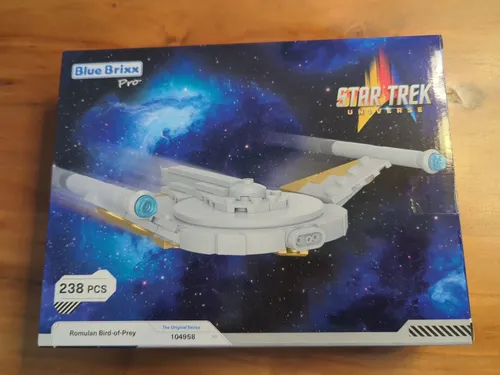 BlueBrixx Romulan Bird-of-Prey (104958) Star Trek Klemmbausteine 238 PCS - EOL