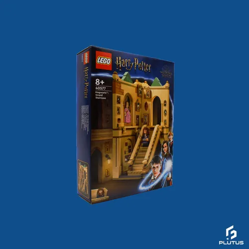 LEGO® 40577 Hogwarts™: Großes Treppenhaus Grand Staircase - Bauspielzeugset für kreative Baumeister; detailreiches Design aus der Harry Potter™-Welt, fördert die Fantasie und das Geschichtenerzählen.