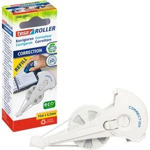 Tesa Korrekturroller-Refill ecoLogo, 4,2mm, für Tesa ecoLogo Korrekturroller 59840