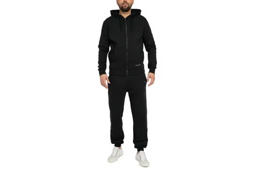 Basisstoff Jogginganzug Laufkumpel Herren Jogging Anzug Trainingsanzug Hausanzug