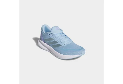 adidas Damen Runfalcon 5 Laufschuhe, Clear Sky/Magic Grey met/core Black, 41 1/3 EU - Laufschuhe mit regulärer Passform und atmungsaktivem Obermaterial. Ideal für Sport und Freizeit, ausgestattet mit OrthoLite Einlegesohle für zusätzlichen Komfort.