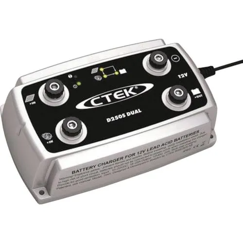 CTEK 40-186 12V DC/Battery Charger and Maintainer, Black
