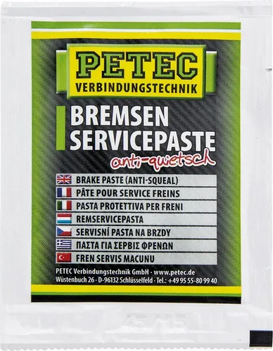 Petec Batteriepolfett Bremsenservicepaste anti-quietsch 94405