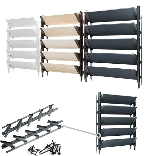 Prestige Ostaszewska Sonnenschutz Gartenbeschlagsystem | Anthrazit | Set für Jalousien und Rollläden