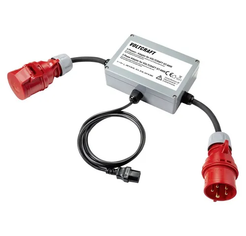 VOLTCRAFT VC GT 6001 Messadapter 3-phasig CEE 32 A - Zubehör für Messtechnik, ideal zur Messung von RCDs und Leckströmen unter Betriebsbedingungen, kompatibel mit VOLTCRAFT GT-6000.