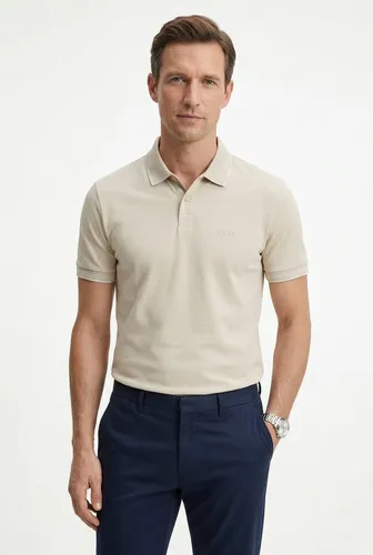 BOSS Paul Slim Fit Hemd - Elegantes Slim Fit Hemd mit flachstrickkragen und zwei Knöpfen. Genieße den hohen Tragekomfort und die weiche Haptik. Ideal für stilvolle Anlässe.