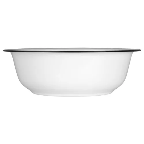 Ib Laursen Waschschüssel Emaille, weiß - Eimer aus hochwertiger Emaille, ideal für stilvolle Badezimmer und vielseitig einsetzbar.