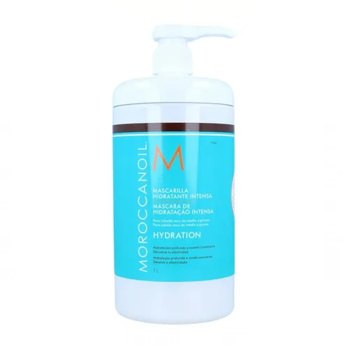 Moroccanoil Hydration Intense Maske 1000 ml - Hochwirksame Haarmaske für mittellanges bis dickes, trockenes Haar. Spendet intensive Feuchtigkeit und sorgt für geschmeidigen Glanz.