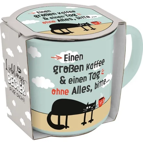 Kaffee- & Teebecher Rot von Sheepworld
