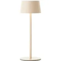 Brilliant Akku-Tischleuchte Jona 25 cm Beige
