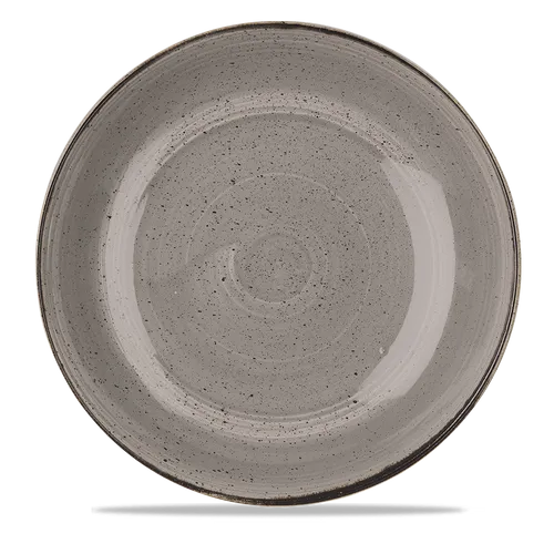 Churchill STONECAST Large Coupe Bowl Peppercorn Grey von Churchill