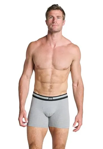 Trunk JOCKEY Cotton Stretch Boxer Trunk, Herren, Gr. M - Herrenunterhosen aus 95% Baumwolle und 5% Elasthan, körpernaher Schnitt mit Logobund, ideal für Komfort und Bewegungsfreiheit.