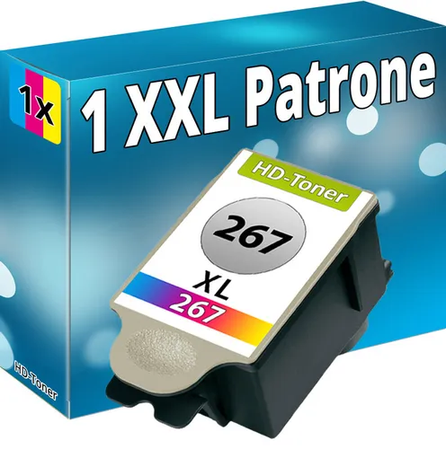 1x XXL TINTE PATRONEN für Epson 267 Work Force WF-100W WF-110W Farbe Color