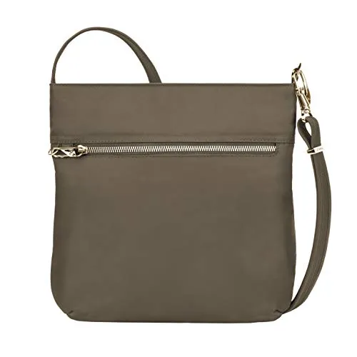 Travelon Bag Tailored Slim Umhängetasche in braun von Travelon