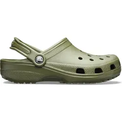 Crocs Sandale Classic Clog armeegrün, Größe Euro (US): 48-49 - Badeschuhe mit ergonomischem Croslite-Material, das sich Ihrem Fuß anpasst und perfekten Komfort bietet – ideal für Strand und Boot!