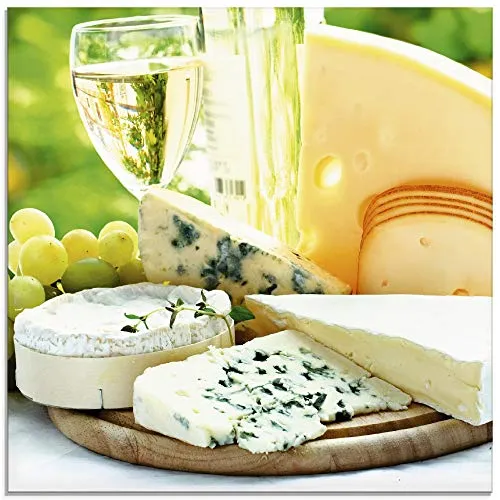 ARTland Wanddeko Glasbilder Toskana Italien in beige von ARTland