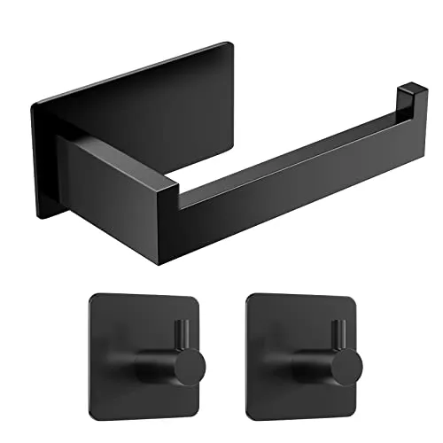 Toilettenpapierhalter Schwarz von Eowihor