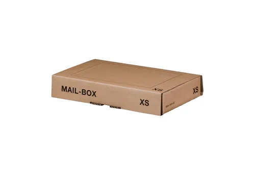 Smartbox Pro Versandkarton MAIL-BOX 00069028 XS 20er Pack - Praktische Versandkartons in der Größe XS (24,4 x 14,5 x 4,3 cm) für sicheren Versand. Robuste 1-wellige Kartons, ideal für den täglichen Einsatz und umweltfreundlich verpackt.