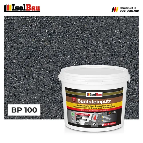 Buntsteinputz Mosaikputz BP 100 (anthrazit) 15 kg