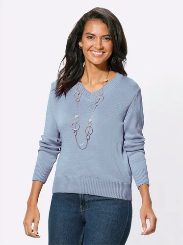 Witt Strickpullover Pullover Langarm Materialmix