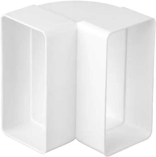 Flachkanal 90° Bogen vertikal System 110x55mm 02-406 7754