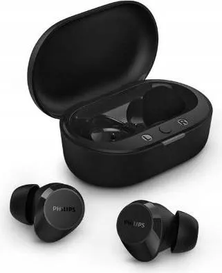 Philips Tat1209bk/00 TWS Bluetooth IPX4 Schwarze Kopfhörer mit Ladeetui