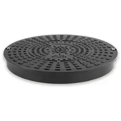 Ostendorf Schachtsystem 660250 Schachtabdeckung DN 400 A 15 1,5 to Deckel Abdeckung Kunststoff begehbar Schachtdeckel Gullydeckel