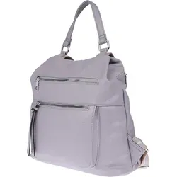 Großer Damen Rucksack Tasche in Leder Optik - Flieder - Stylischer Damen Rucksack in hochwertiger PU-Optik, regenfest und wasserabweisend. Mit sicherem Reißverschlussfach auf der Rückseite und praktischen Innenfächern bietet er optimalen Schutz und Komfort für den Alltag.
