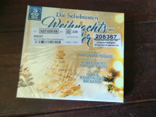 Die beliebtesten Weihnachtslieder [3 CD] Freddy Quinn Christian Anders Bata Ilic