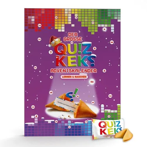 Sweet & Lucky Lebensmittel-Adventskalender von Quizkeks