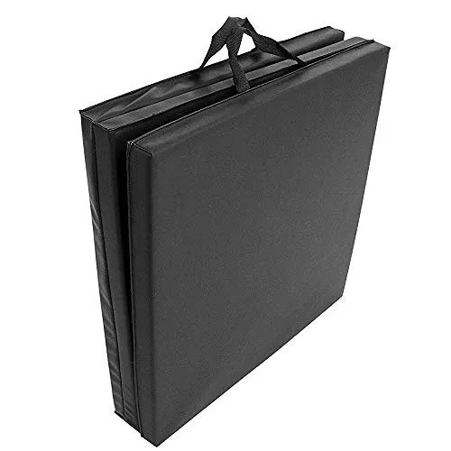 SPRINGOS Klappbare Gymnastikmatte 60 x 180 x 5,5 cm, Turnmatte mit Tragegriffen, Fitnessmatte, Dreifach-Faltmatte, kompakt, wasserfest