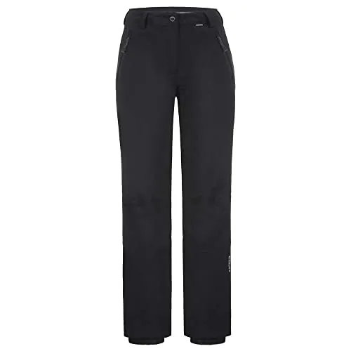 Icepeak Frechen IO Pants 46 - Stylische Damenhose - Modische schwarze Damenhose für Freizeit und Alltag. Bequem und vielseitig kombinierbar, ideal für aktive Tage.