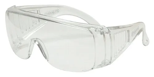 KS Tools 310.0110 Schutzbrille - transparent, ideal für Brillenträger mit beschlagfreier Sicht und komfortablem Sitz